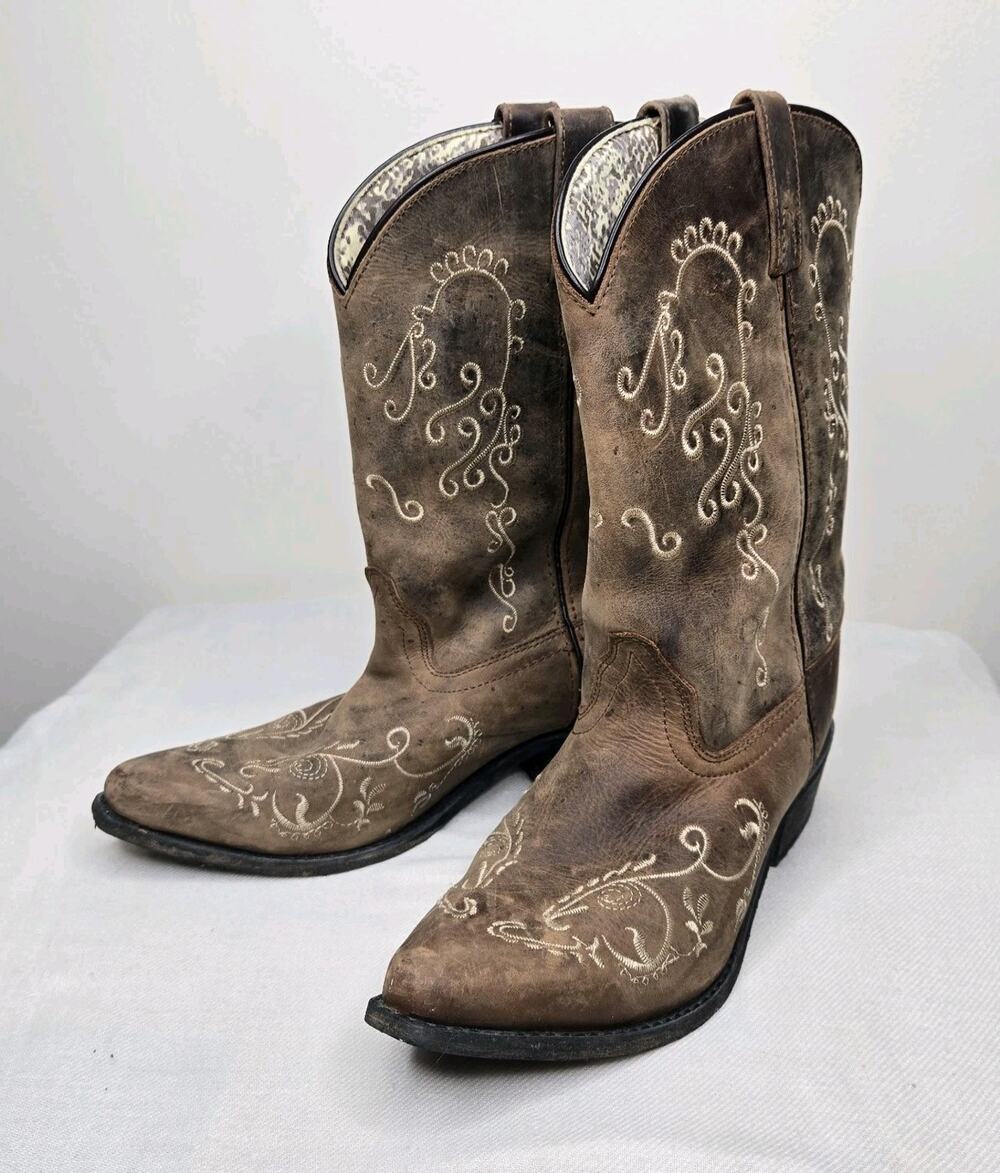 Smoky Mountain Women's Cowboy Boots Style 3754 Y Size 7 R